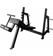 Скамья для жима под углом вниз BRONZE GYM PARTNER AL-306